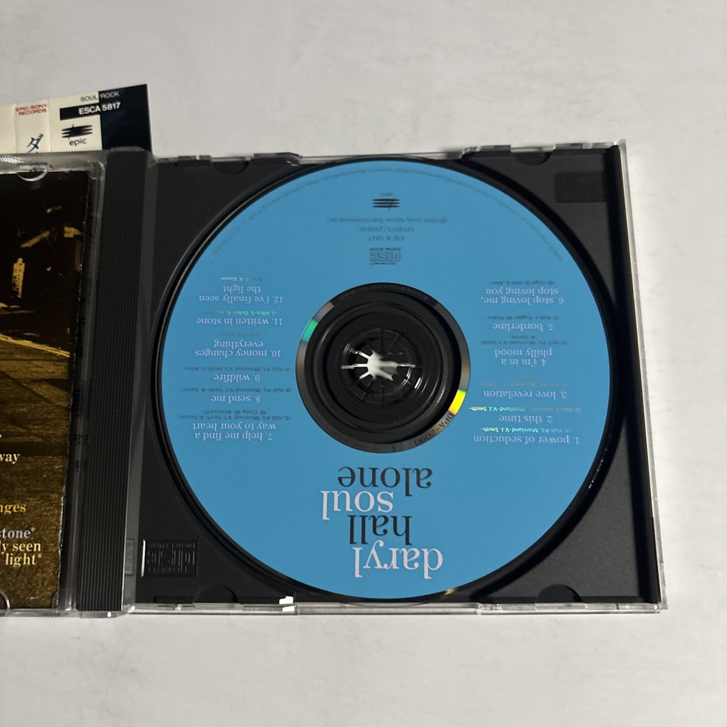 Daryl Hall – Soul Alone (CD, 1993) Japan obi ESCA-5817