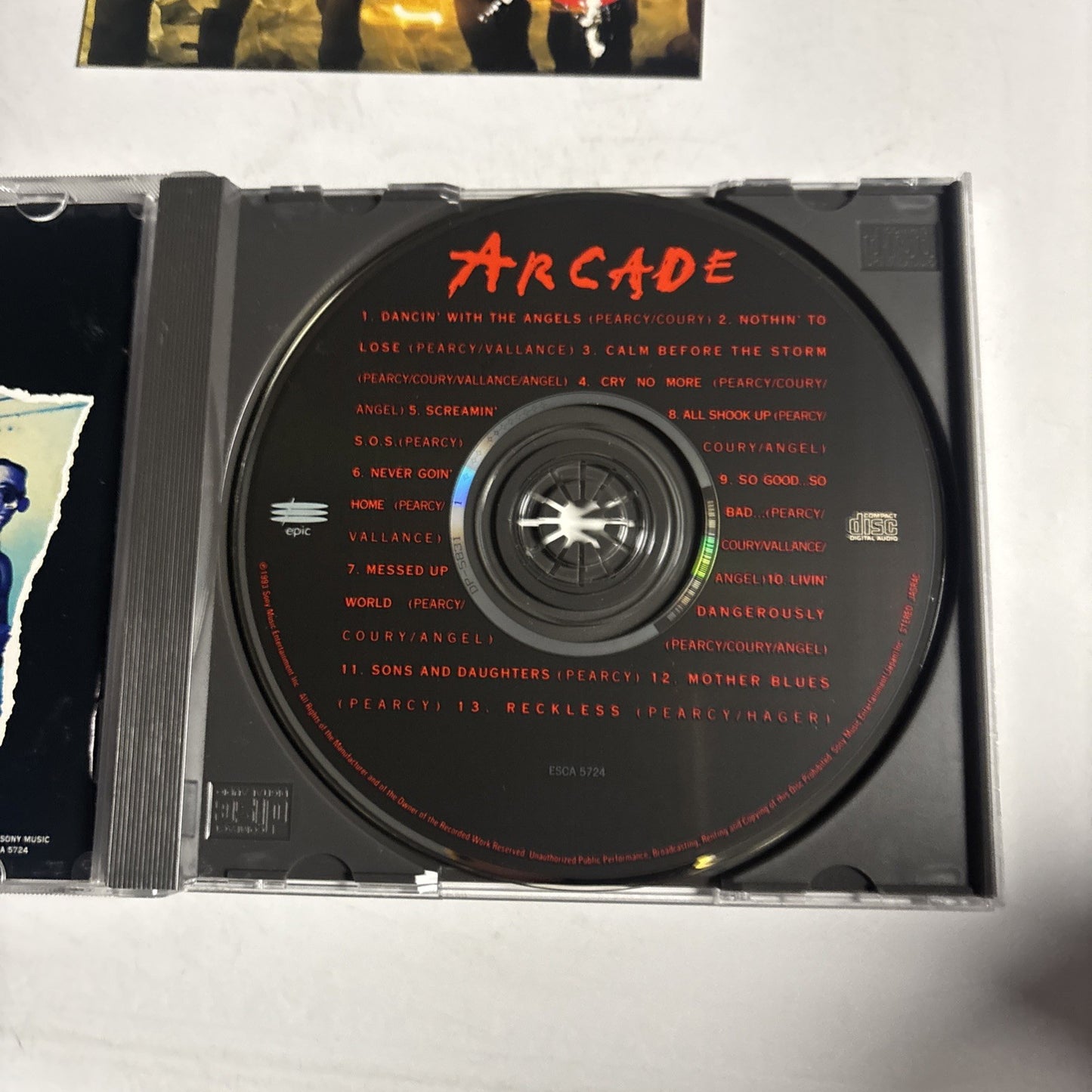 Arcade – Arcade (CD, 1993) Japan ESCA 5724