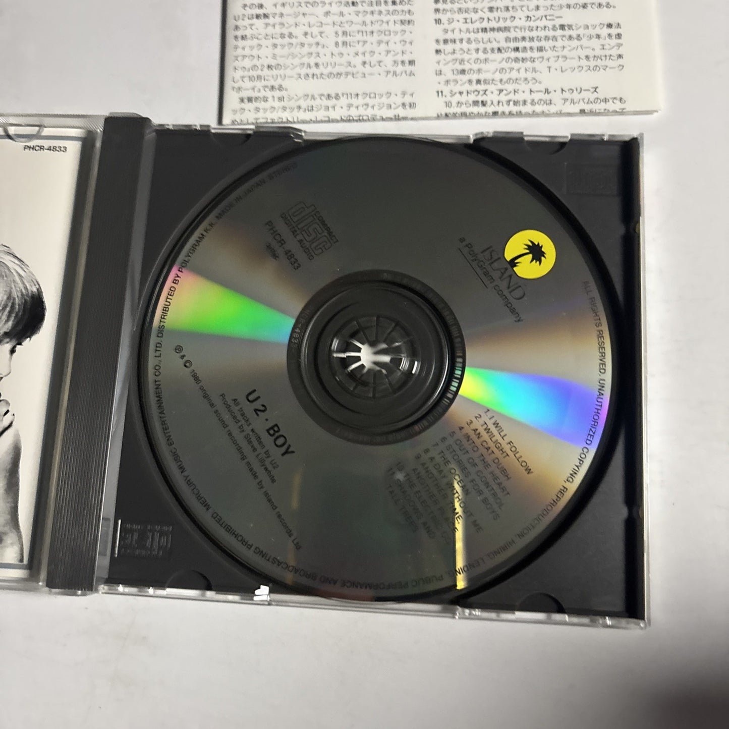 U2 – Boy (CD, 1998) Japan PHCR-4833