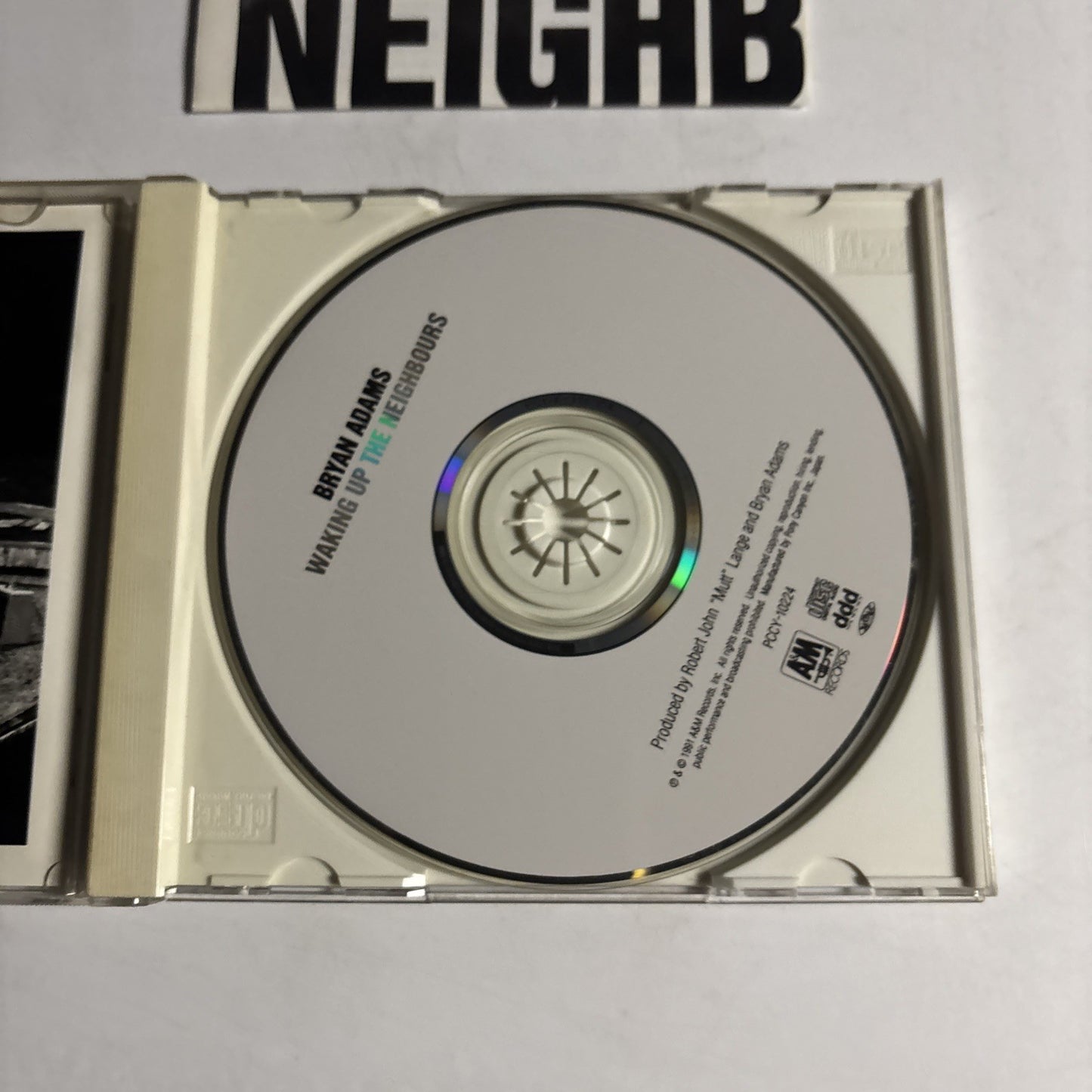 Bryan Adams – Waking Up The Neighbours (CD, 1991) Japan PCCY-10224