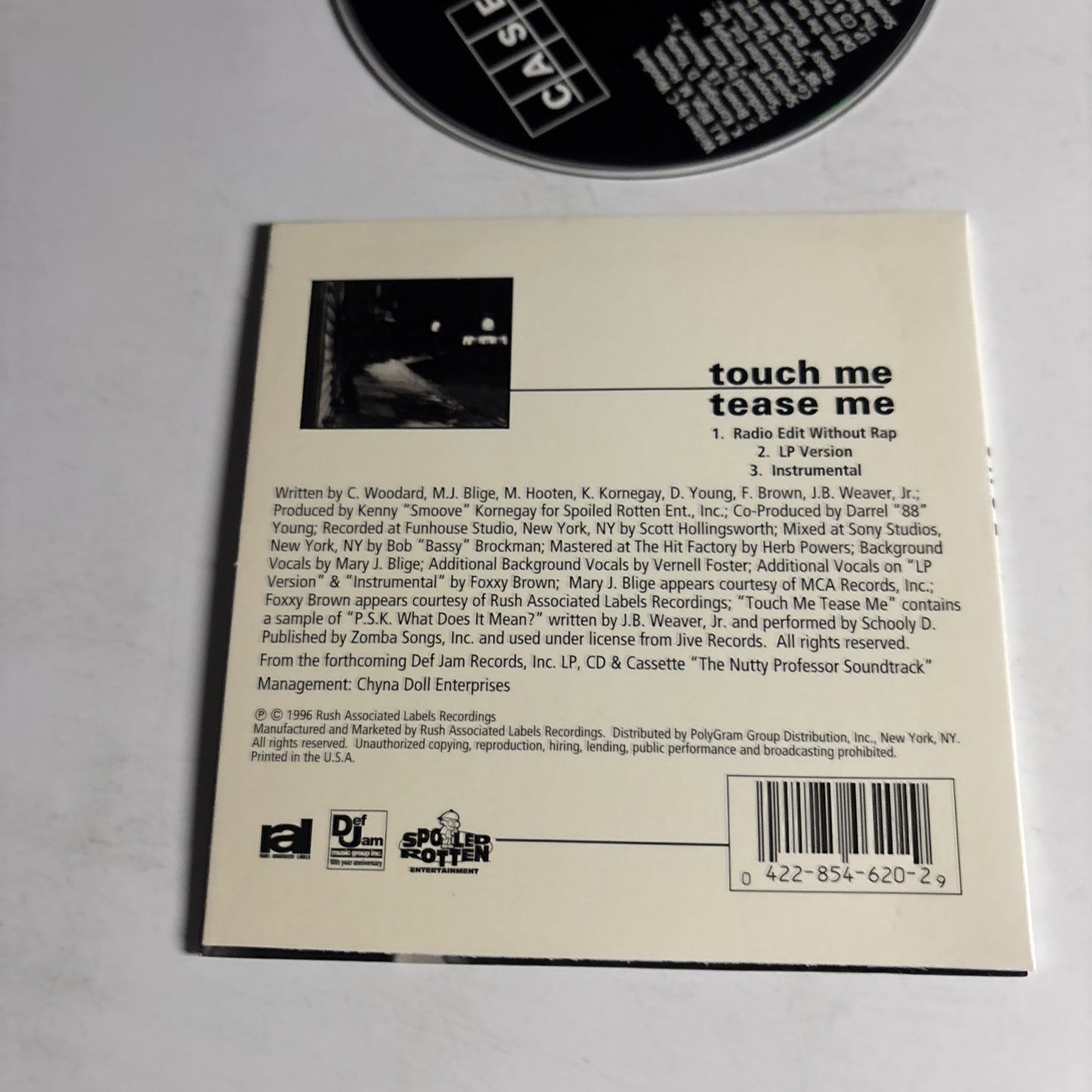 Case – Touch Me Tease Me (CD, 1996) US 422 854 620-2