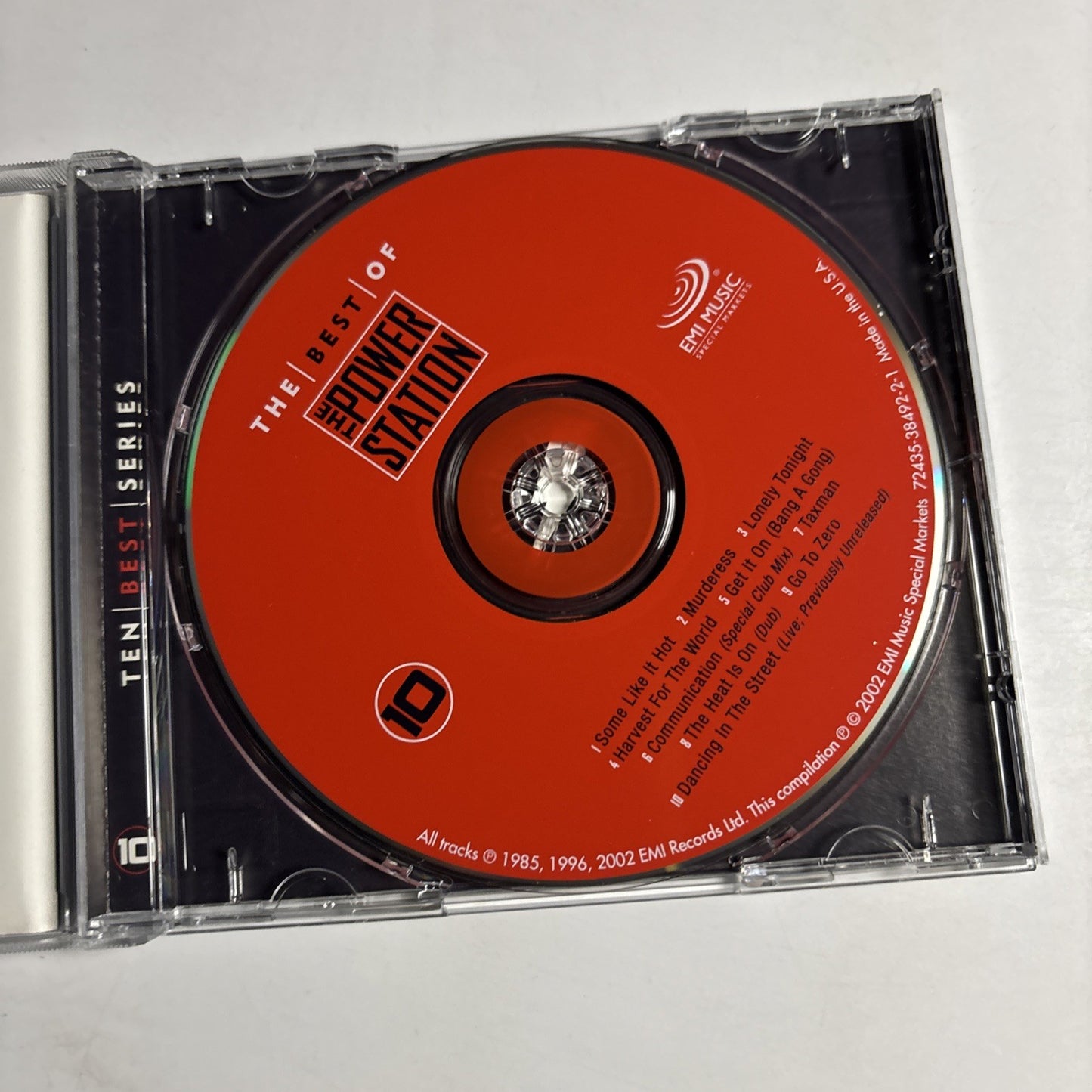 The Power Station – The Best Of Power Station (CD, 2002) US 72435-38492-2-1