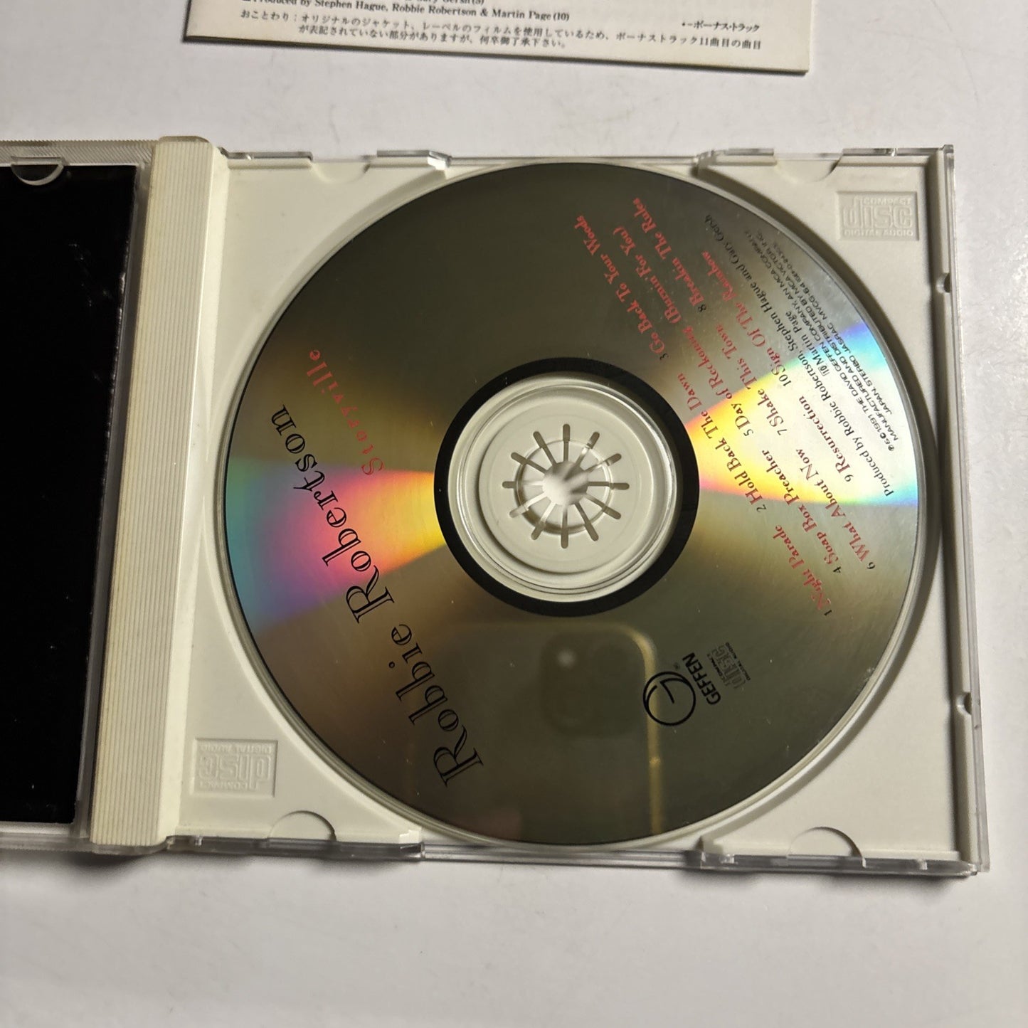 Robbie Robertson – Storyville (CD, 1991) Japan MVCG-64