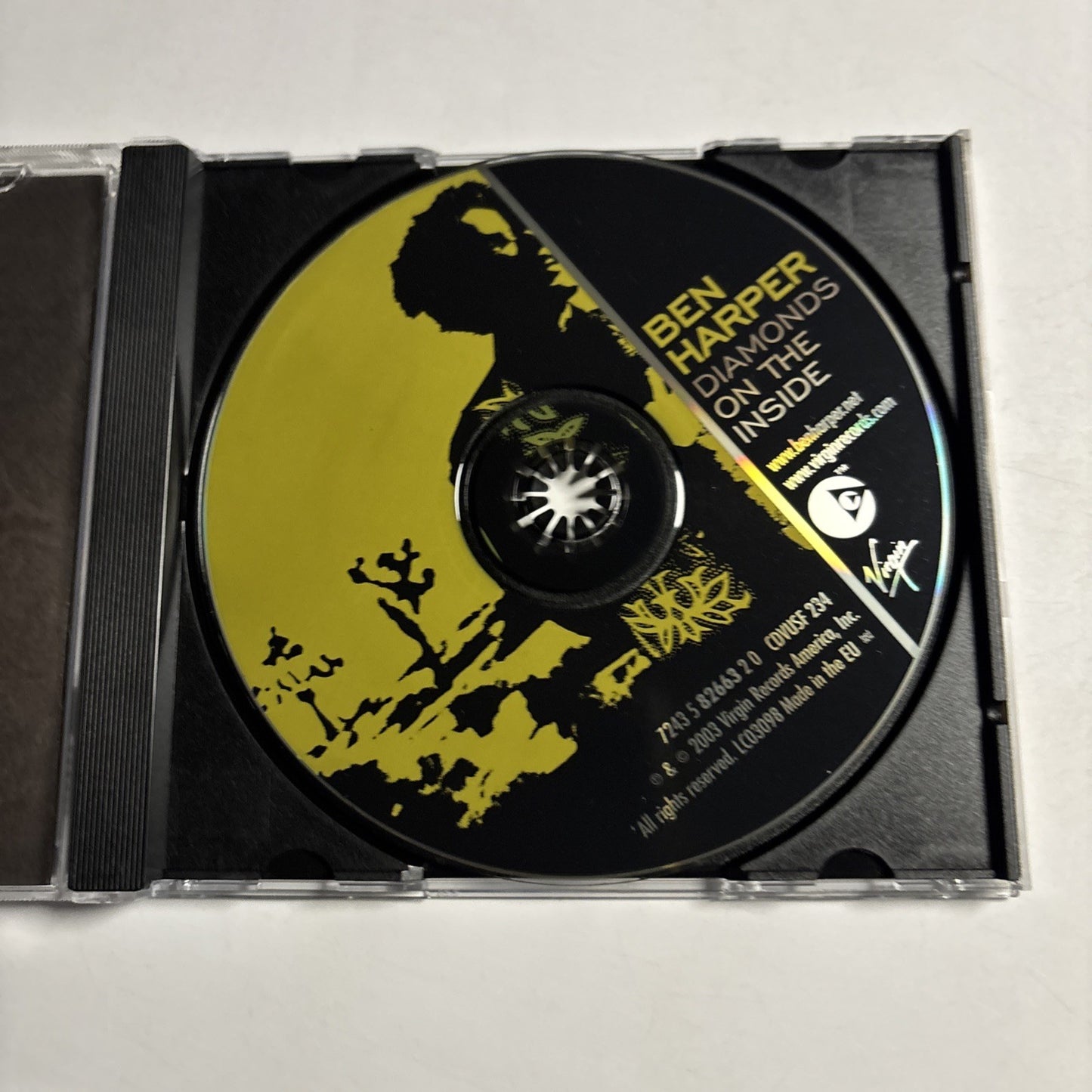 Ben Harper – Diamonds On The Inside (CD, 2003) Europe 724358266320