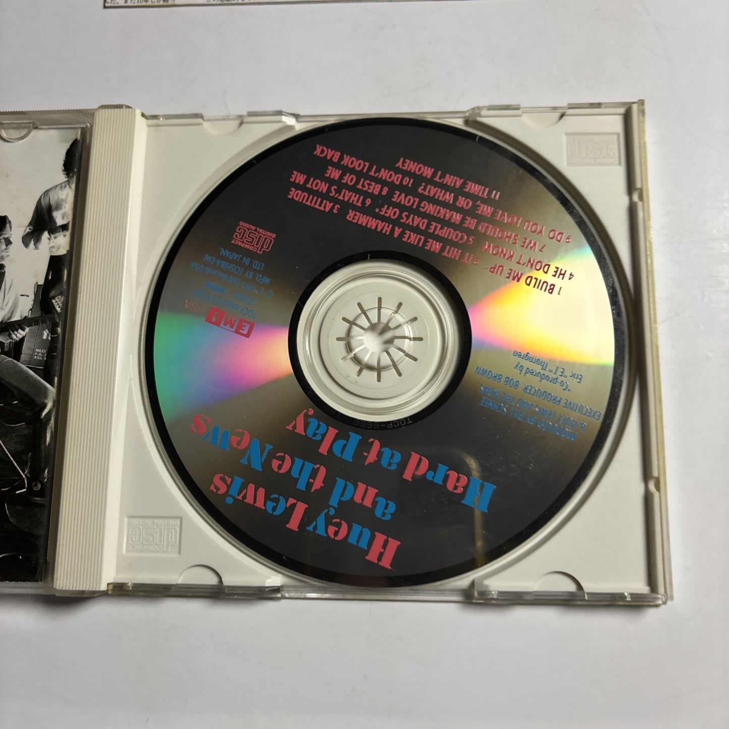 Huey Lewis & The News – Hard At Play (CD, 1991) Japan TOCP-6666