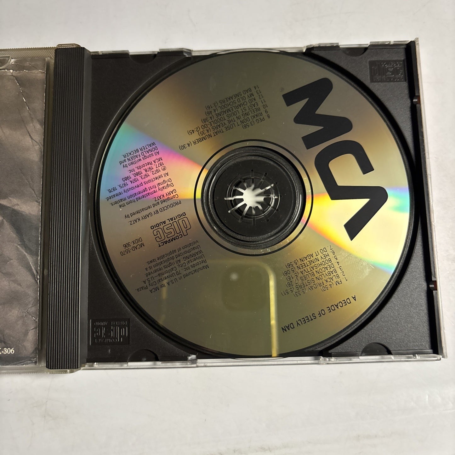 Steely Dan – A Decade Of Steely Dan (CD, 1985) US MCAD-5570