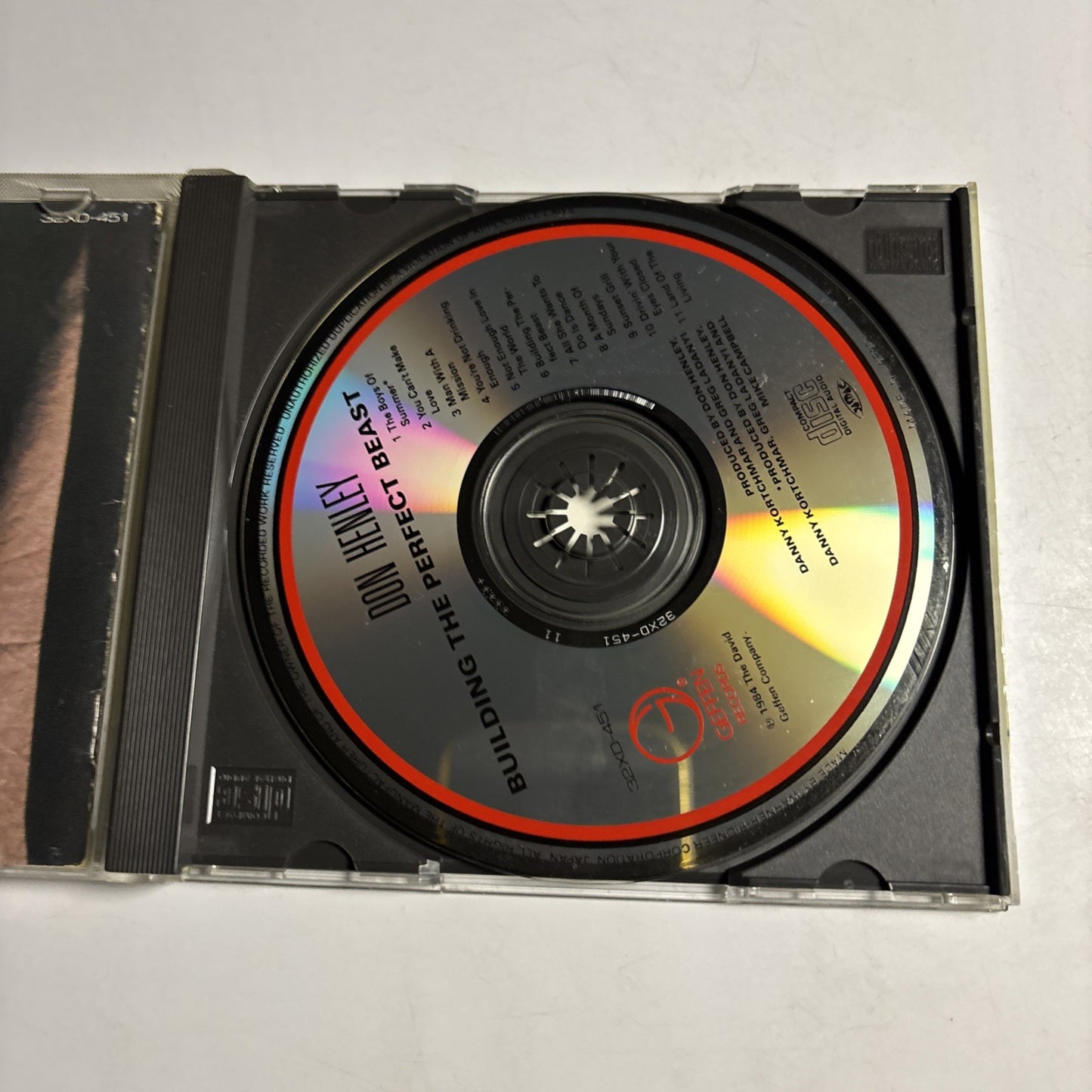 Don Henley – Building The Perfect Beast (CD, 1986) Japan 32XD-451