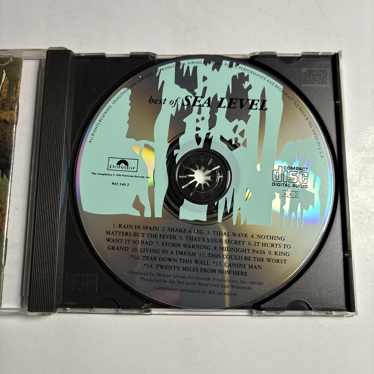Sea Level – Best Of Sea Level (CD, 1990) US 843 140-2