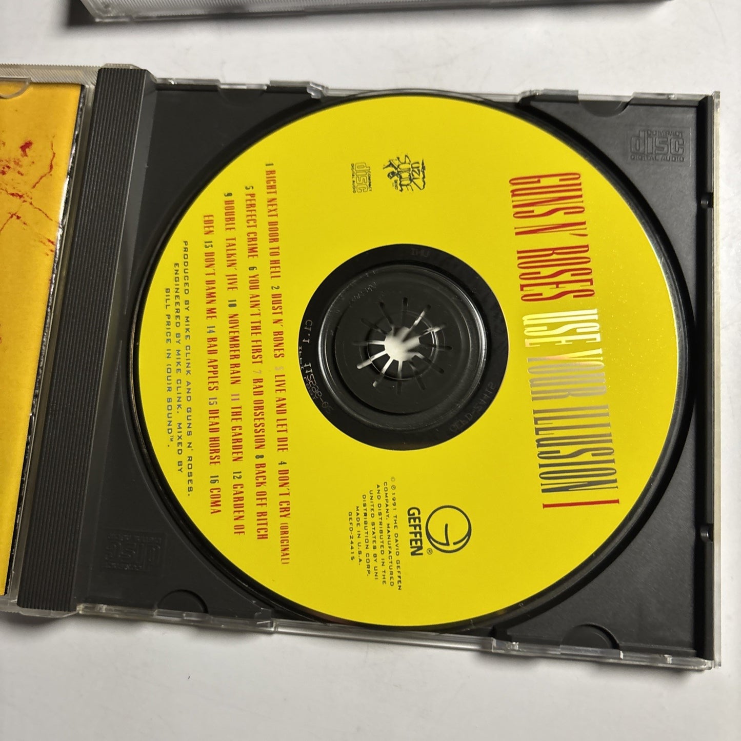 Guns N' Roses – Use Your Illusion I & II (CD, 1991) US GEFD-24420