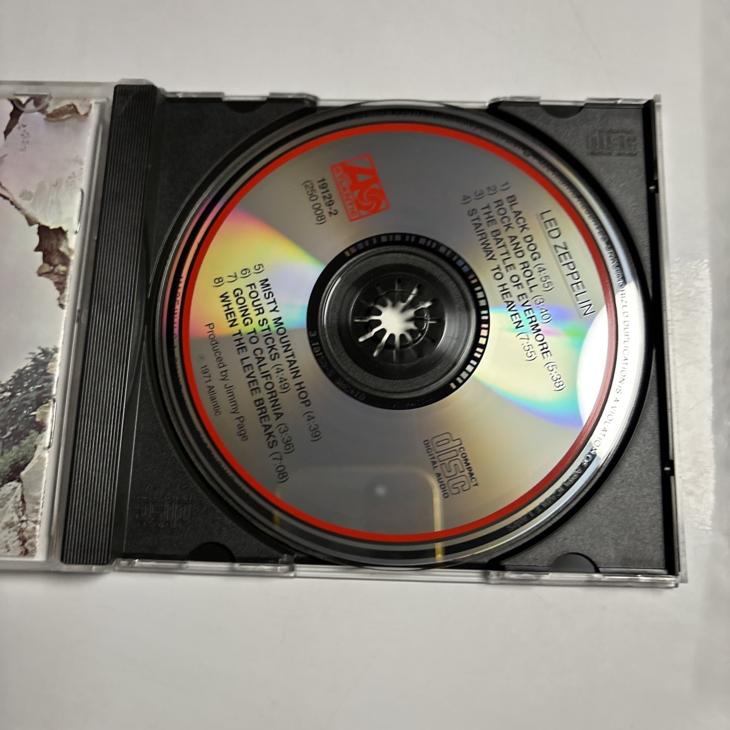 Led Zeppelin – Untitled (CD, 1984) US 19129-2