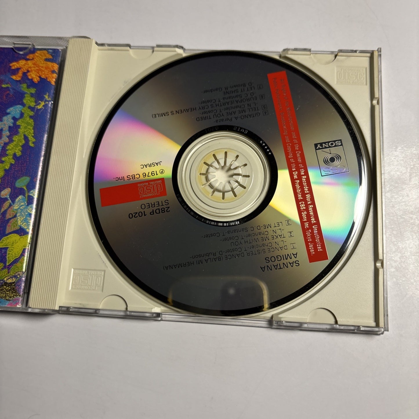 Santana – Amigos (CD, 1987) Japan 28DP 1020