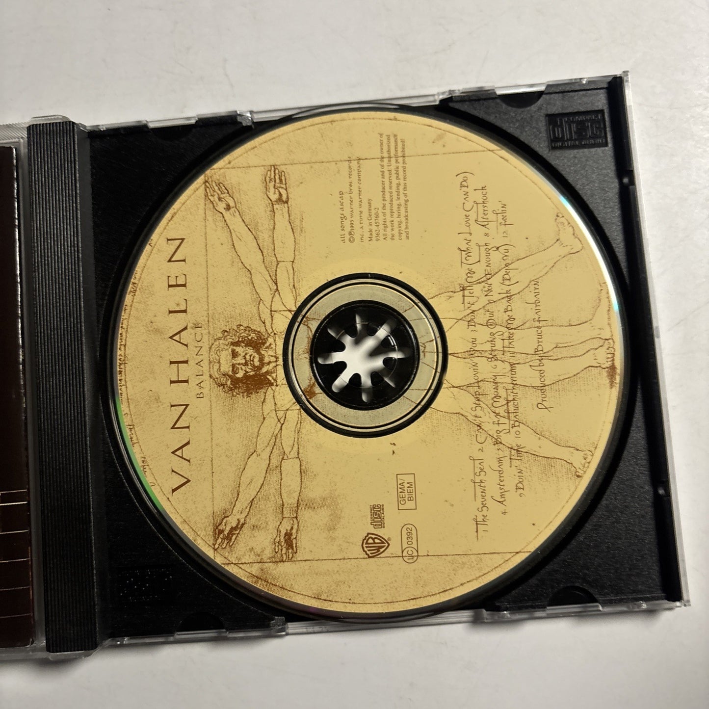 Van Halen – Balance (CD, 1995) Europe 9362-45760-2