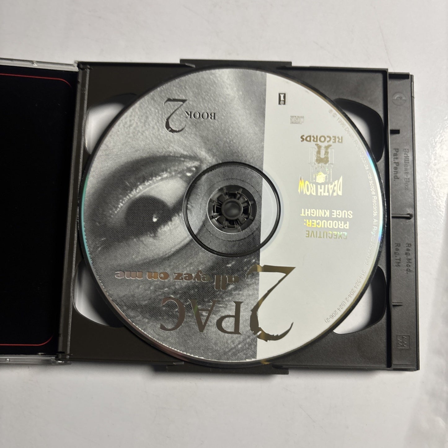 2Pac – All Eyez On Me (CD, 1996, 2-Disc) US 314-524 204-2