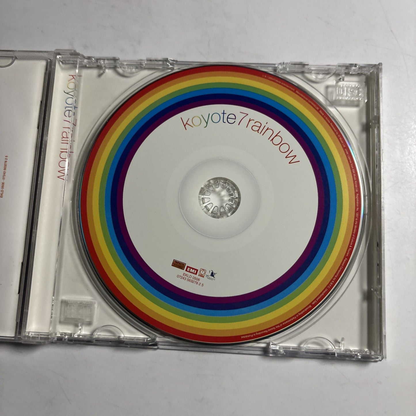 Koyote 7 - Rainbow (CD, 2004) Korea Ekld-0506