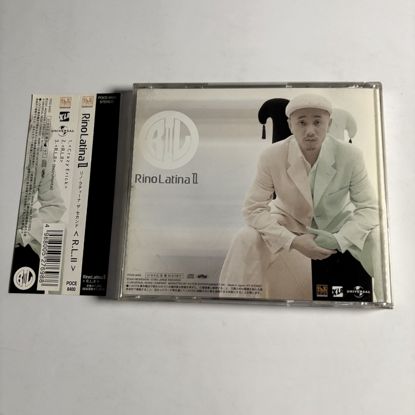 Rino Latina II – R.L.II (CD, 2001) Japan obi POCE-8400