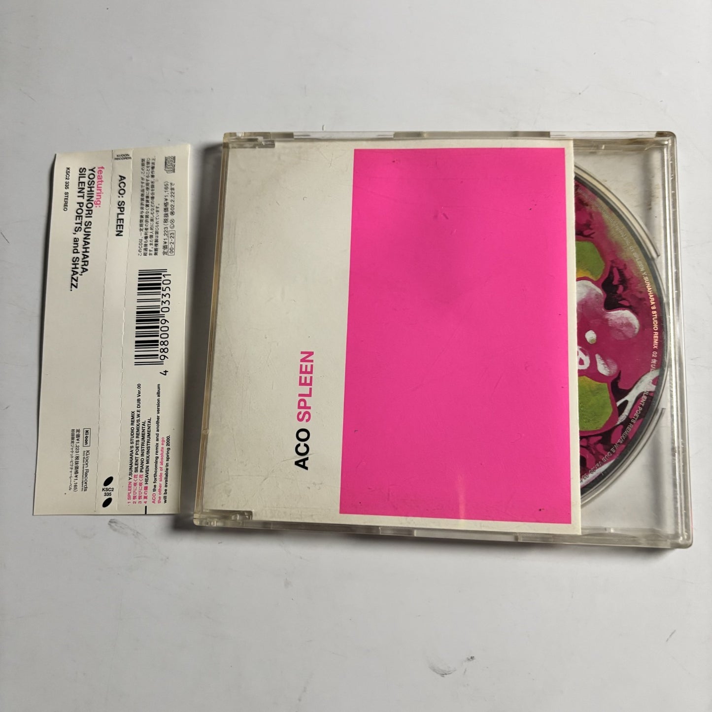 ACO – Spleen (CD, 2000) Japan obi KSC2 335