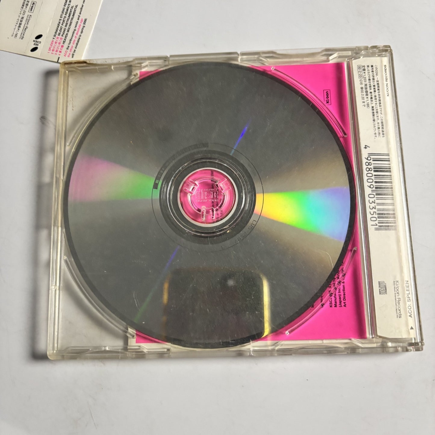 ACO – Spleen (CD, 2000) Japan obi KSC2 335