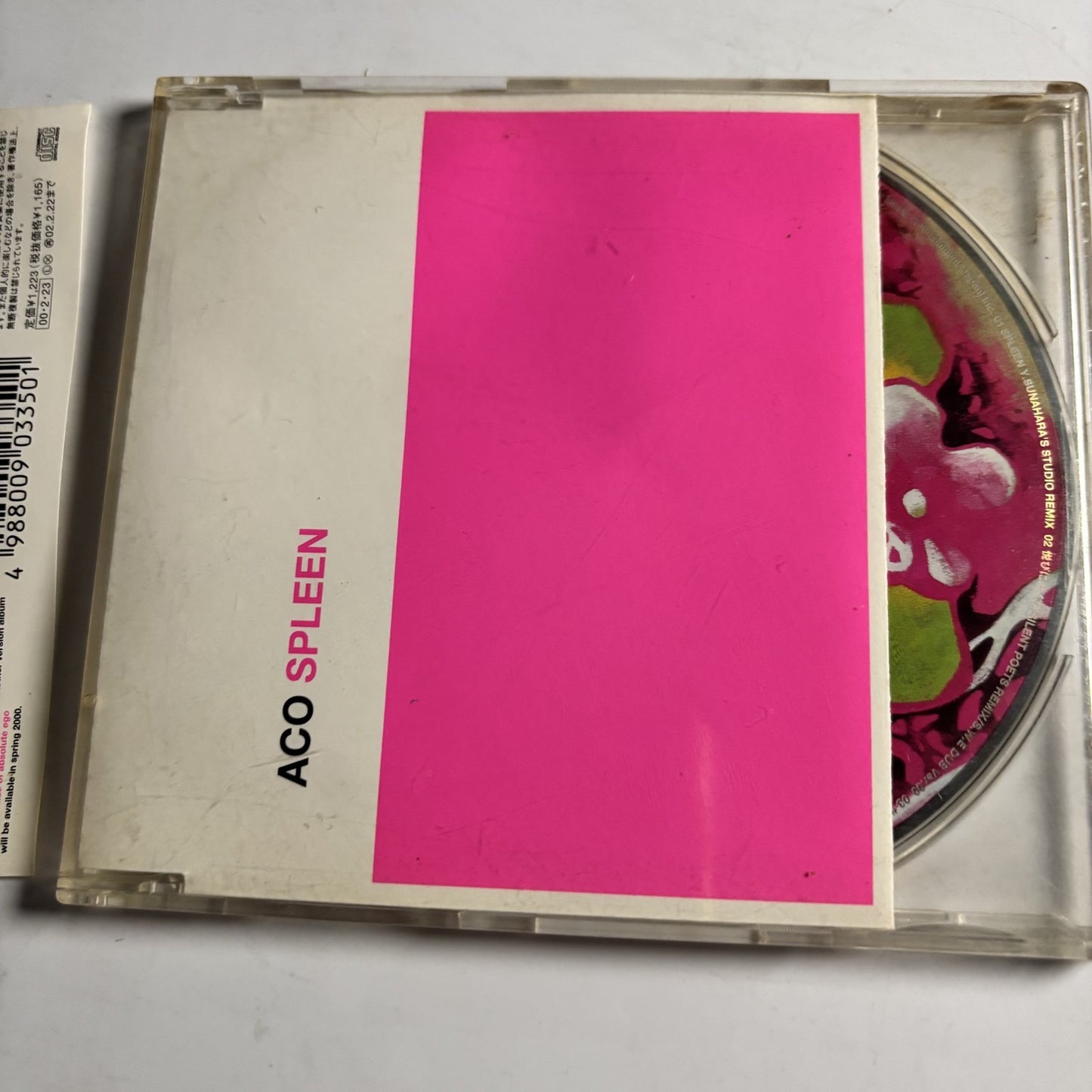 ACO – Spleen (CD, 2000) Japan obi KSC2 335