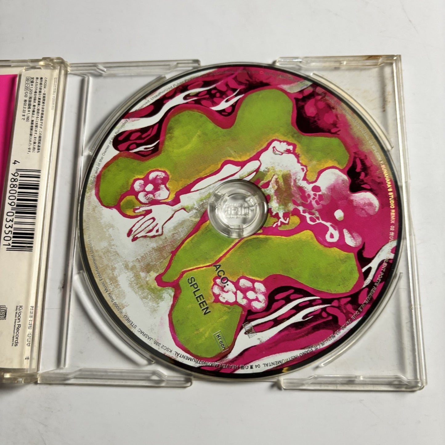 ACO – Spleen (CD, 2000) Japan obi KSC2 335