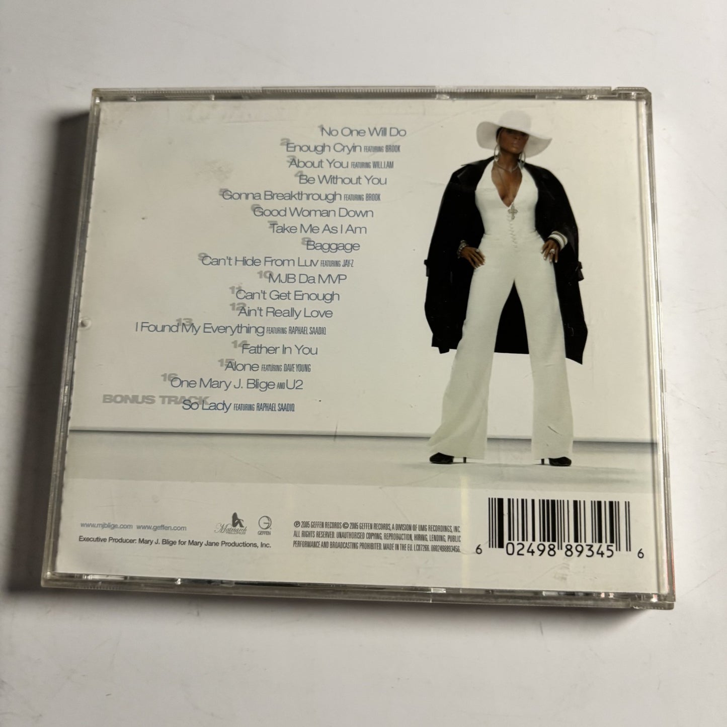 Mary J. Blige – The Breakthrough (CD, 2005) Europe 0602498893456