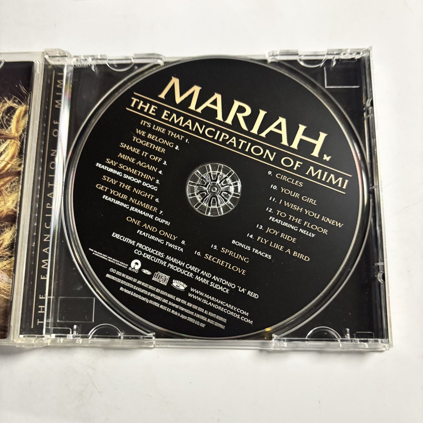 Mariah Carey – The Emancipation Of Mimi (CD, 2005) Japan UICL-1047