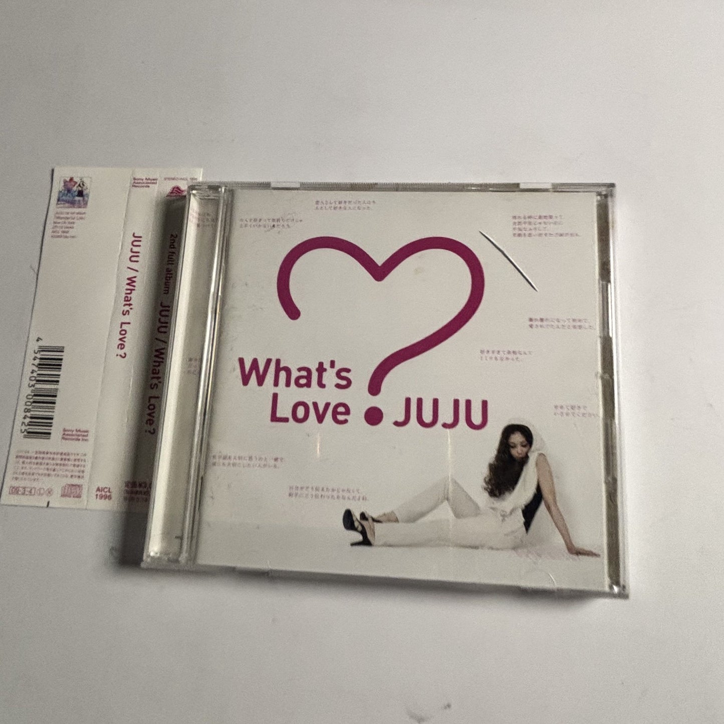 Juju – What's Love? (CD, 2009) Japan obi AICL-1996