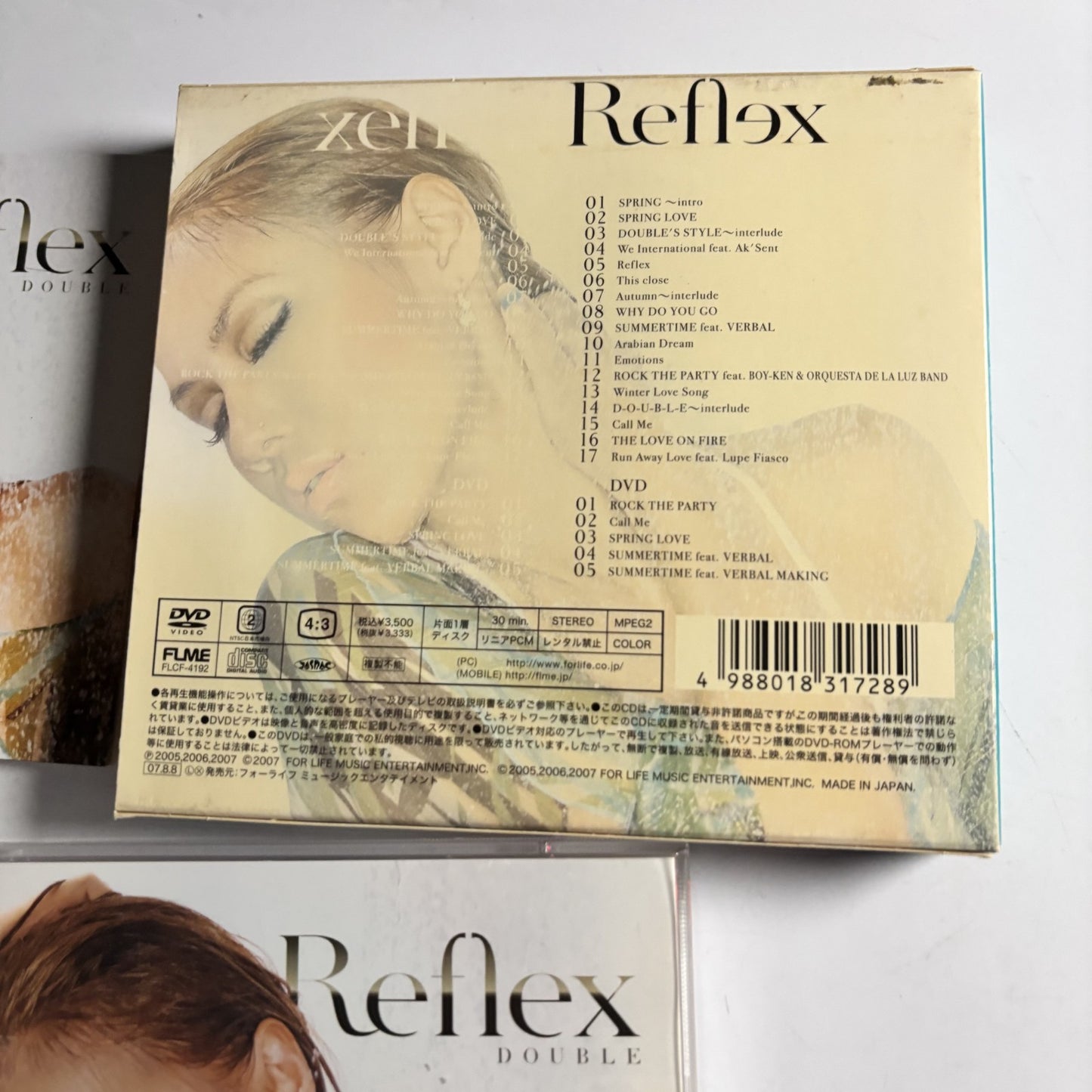 Double – Reflex (CD, 2007) Japan DVD FLCF-4192