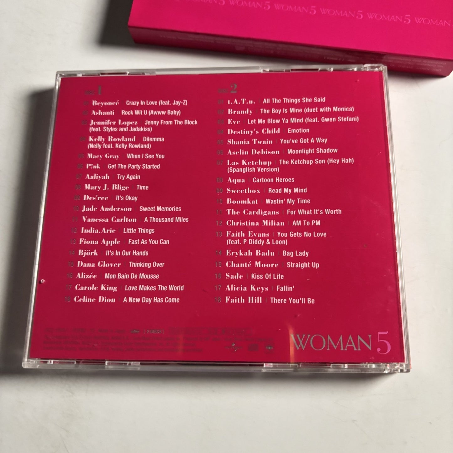 Various – Woman 5 (CD, 2003) Japan UICZ-1090