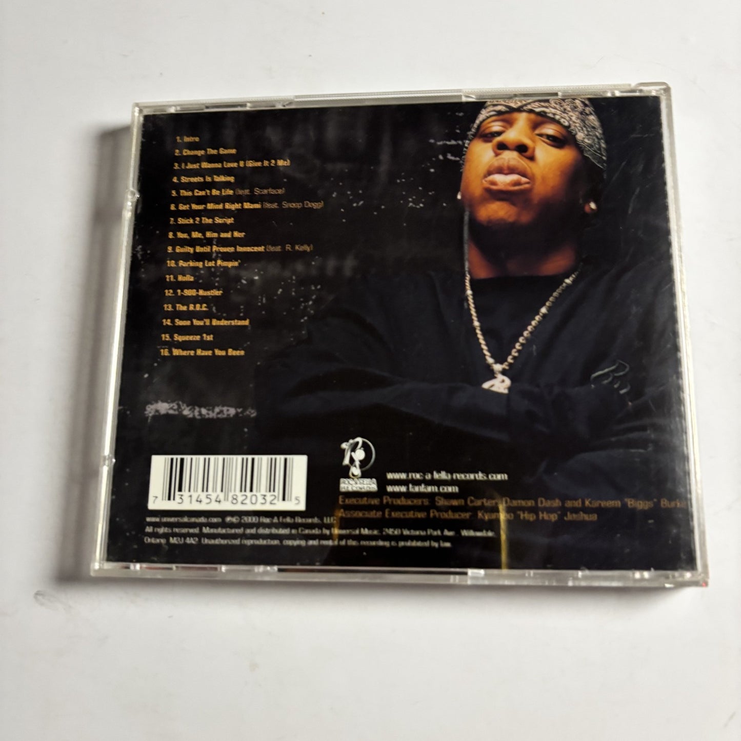 Jay-Z – The Dynasty: Roc La Familia (CD, 2000) Canada 314 548 203-2