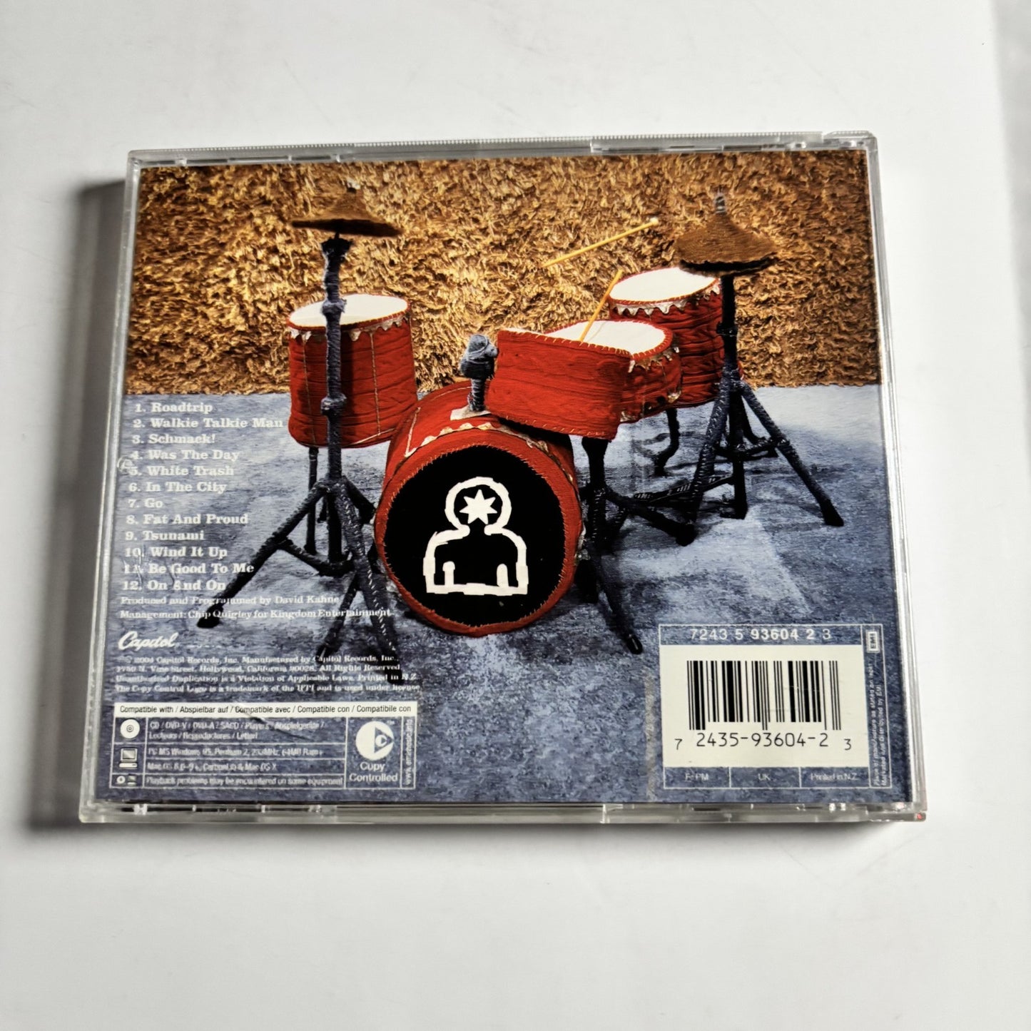 Steriogram – Schmack! (CD, 2004) Europe 7243 5 93604 2 3