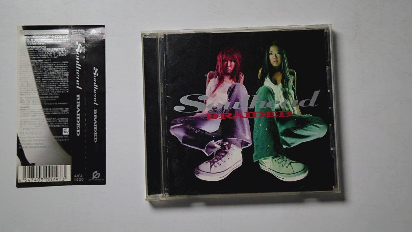 Soulhead – Braided (CD, 2004) Japan obi AICL-1630