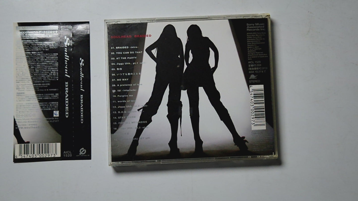 Soulhead – Braided (CD, 2004) Japan obi AICL-1630