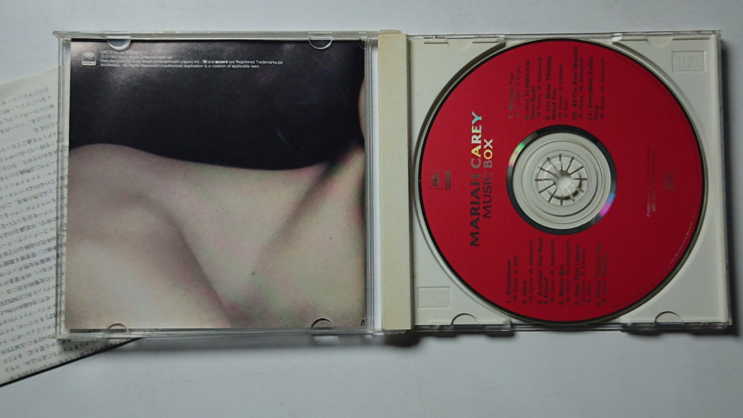 Mariah Carey – Music Box (CD, 1993) Japan SRCS 6819
