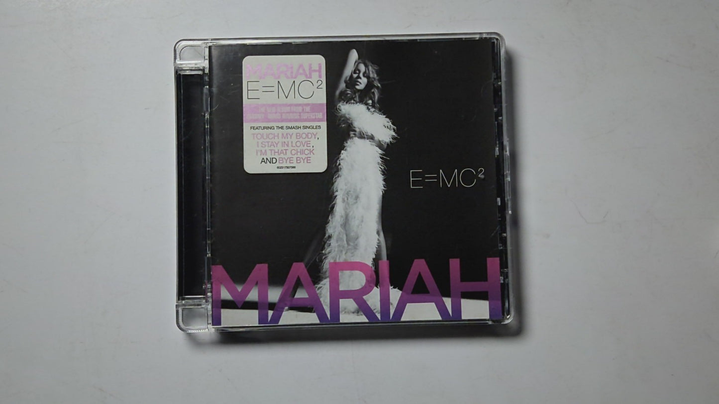 Mariah Carey – E=MC² (CD, 2008) Europe Super Jewel Case 602517507586