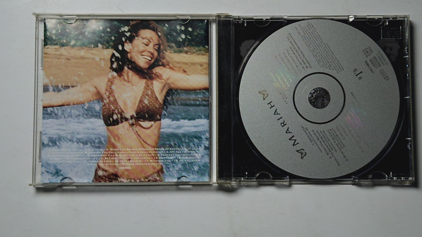 Mariah Carey – #1's (CD, 1998) Europe COL 492604 2