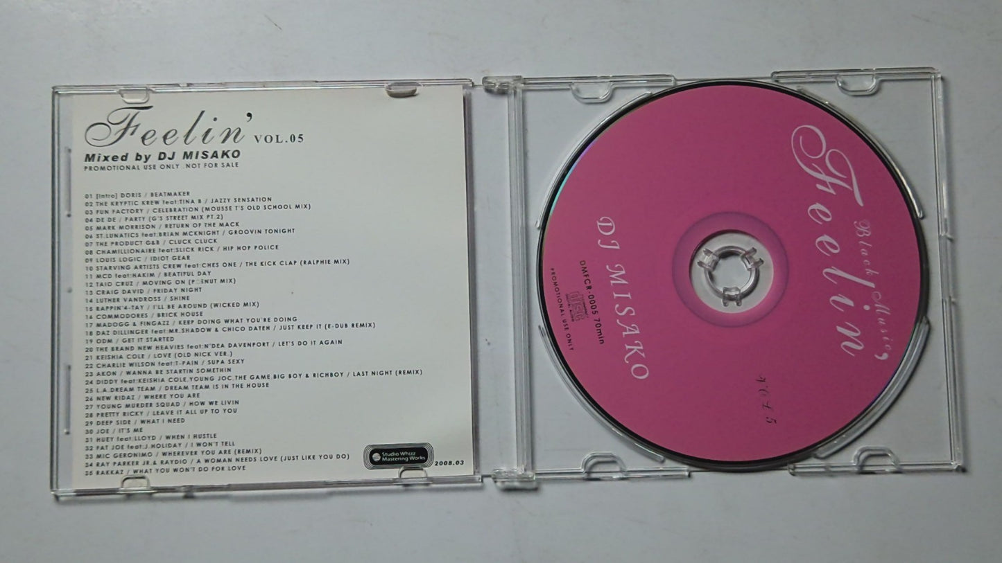 DJ Misako – Feelin' Vol.5 (CD, 2016) Japan