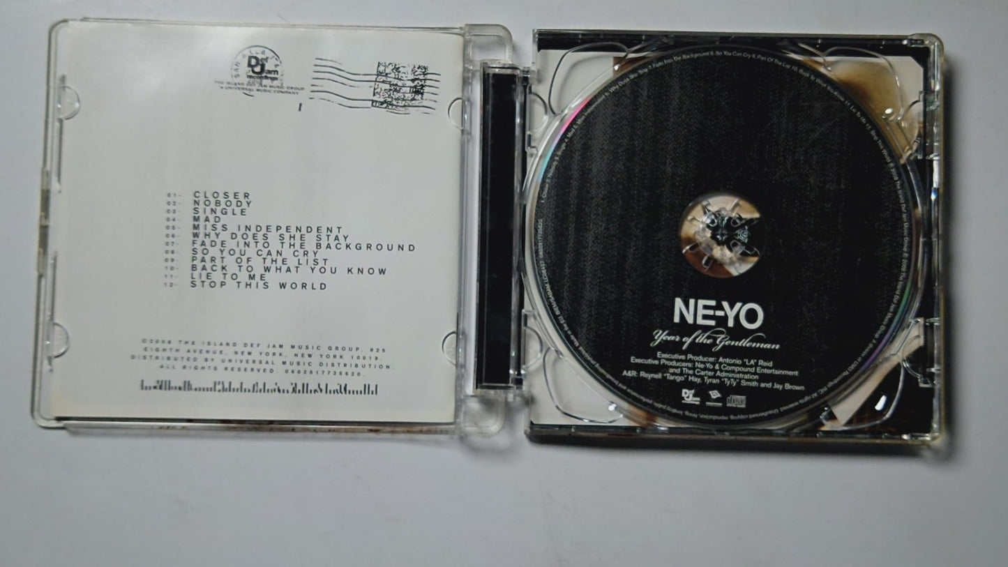 Ne-Yo – Year Of The Gentleman (CD, 2008) Europe Super Jewel Case 0602517735620