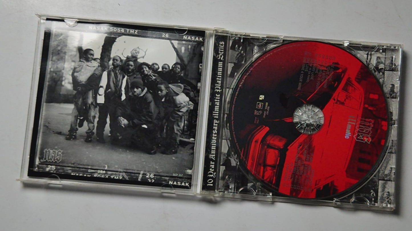 Nas – 10 Year Anniversary Illmatic Platinum Series (CD, 2004) Japan obi SICP 557