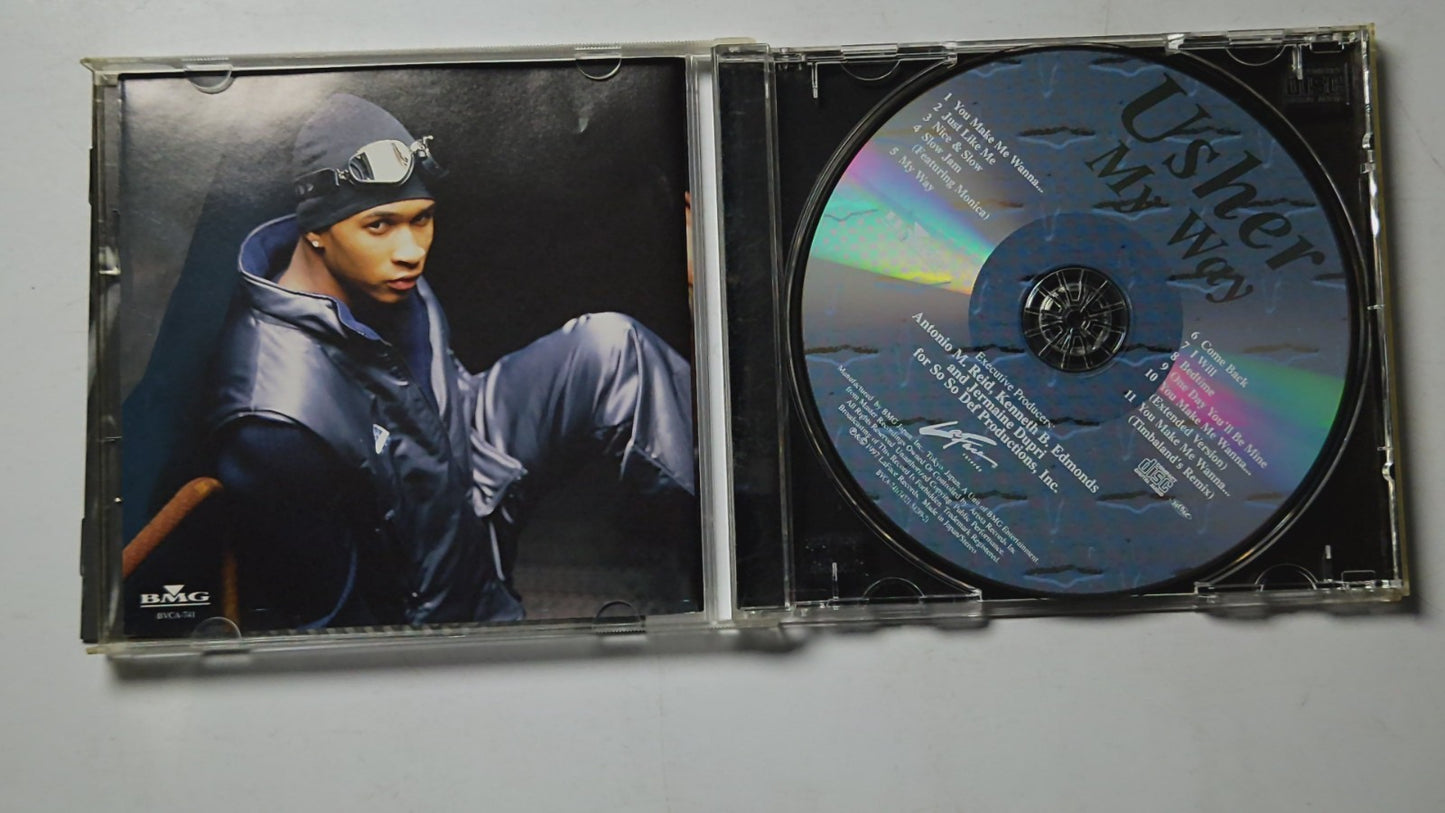 Usher – My Way (CD, 1997) Japan Bonus Track BVCA-741