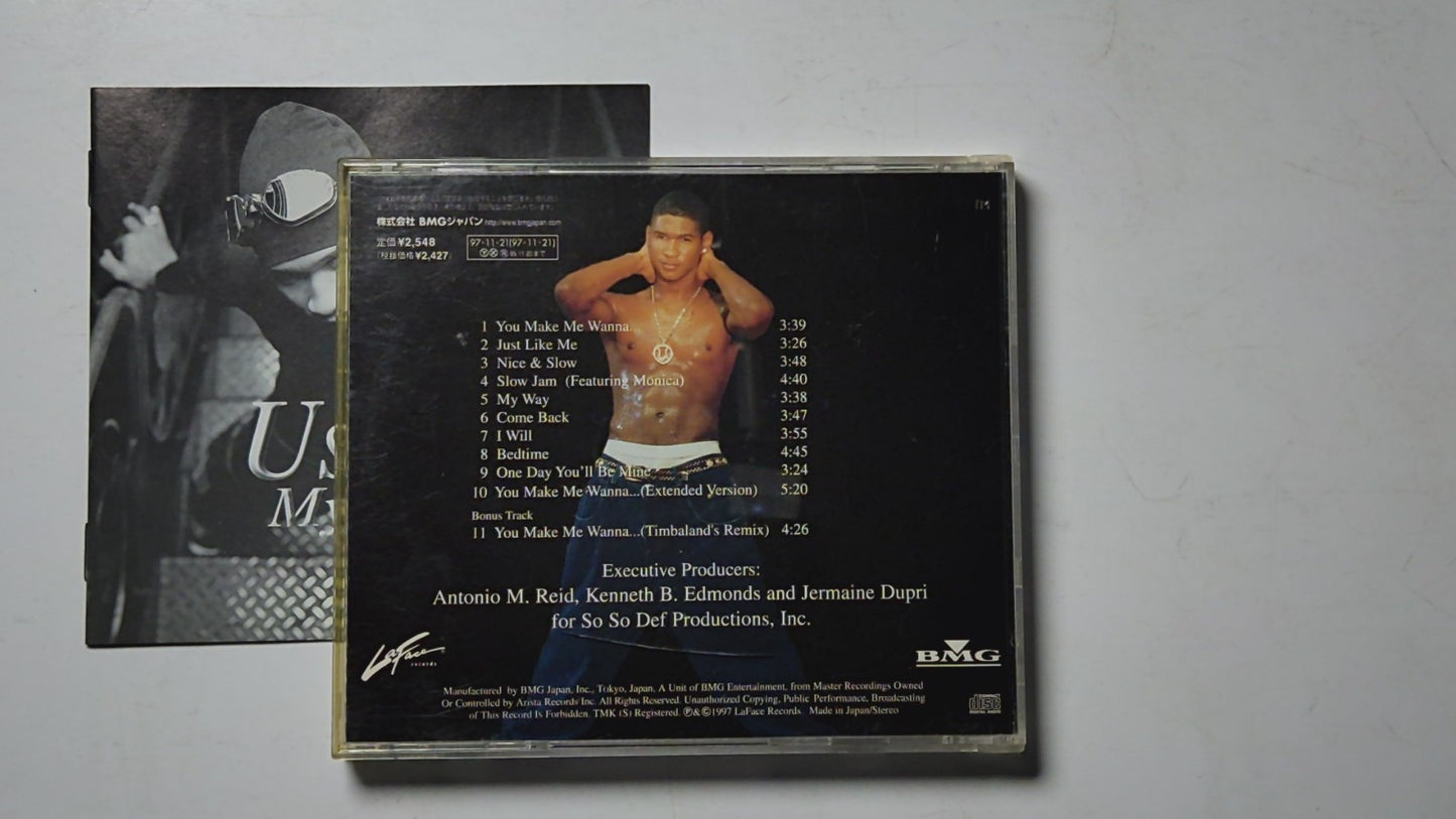 Usher – My Way (CD, 1997) Japan Bonus Track BVCA-741