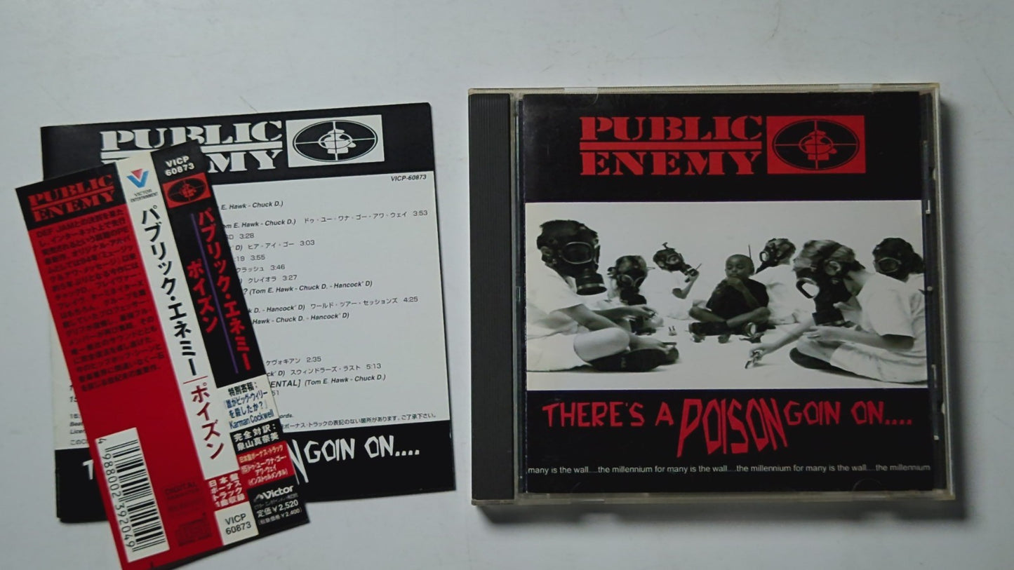 Public Enemy – There's A Poison Goin On.... (CD, 1999) Japan obi VICP-60873