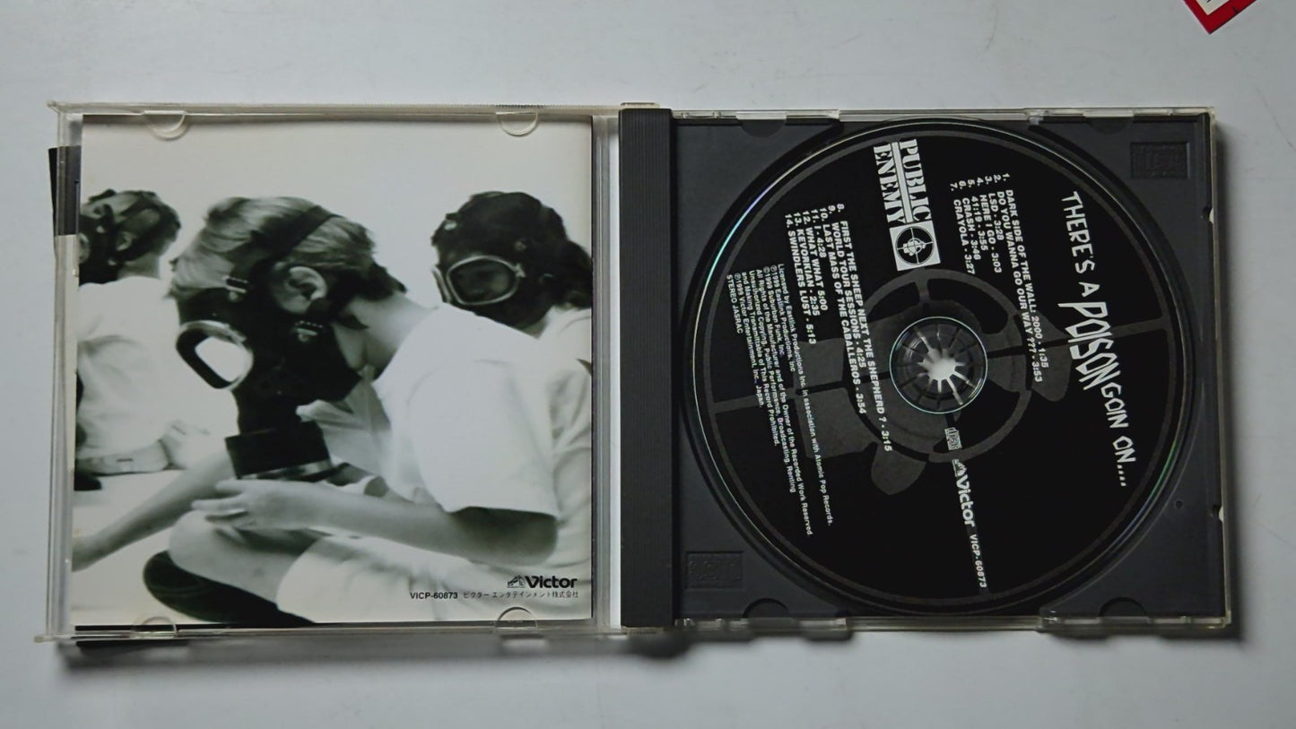 Public Enemy – There's A Poison Goin On.... (CD, 1999) Japan obi VICP-60873