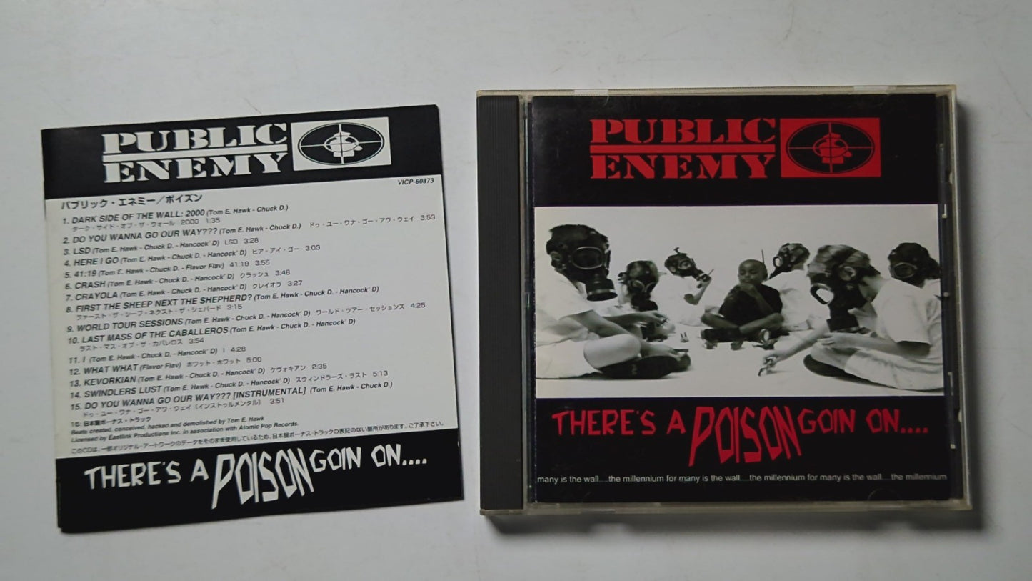 Public Enemy – There's A Poison Goin On.... (CD, 1999) Japan obi VICP-60873