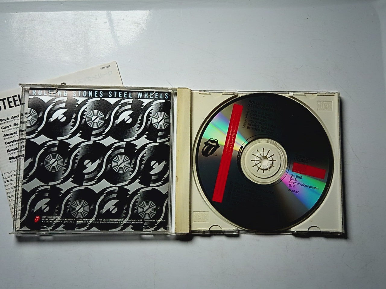 The Rolling Stones – Steel Wheels (CD, 1989) Japan 25DP 5566