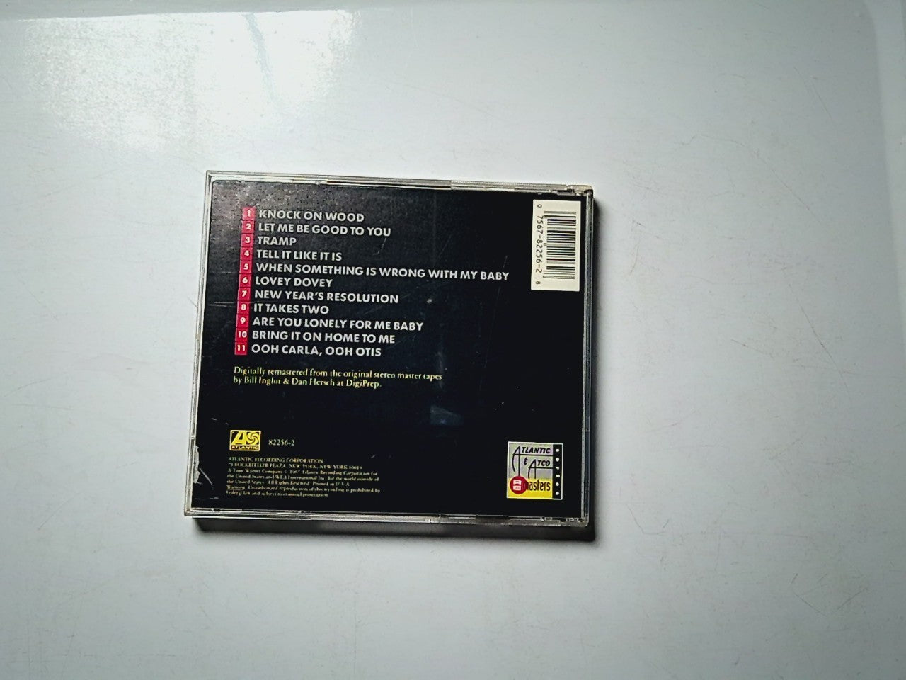 Otis Redding, Carla Thomas – King & Queen (CD, 1991) US 7 82256-2