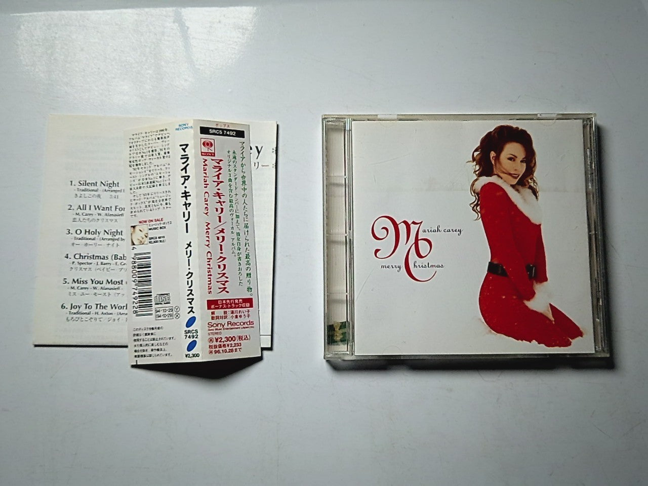 Mariah Carey – Merry Christmas (CD, 1994) Japan obi SRCS 7492