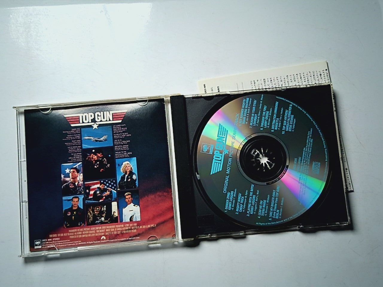 Various – Top Gun - Original Motion Picture Soundtrack (CD 1996) Japan SRCS 9095