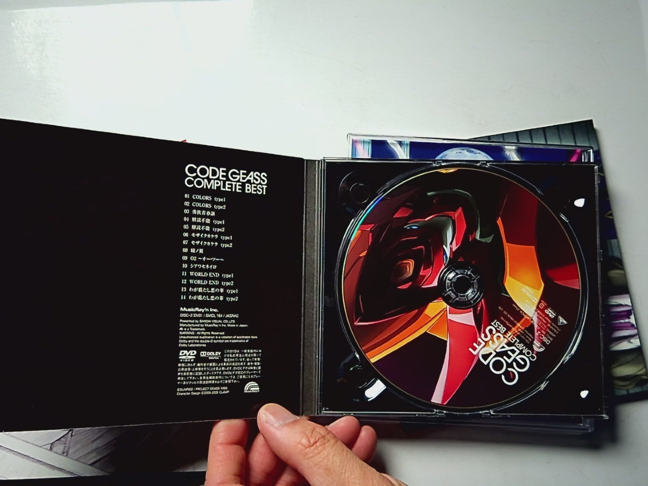 Code Geass Complete Best (CD + DVD, 2009) Japan SMCL-163~4