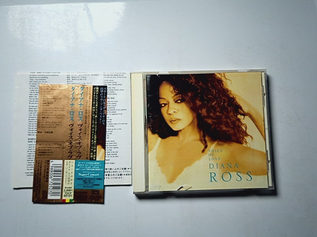Diana Ross – Voice Of Love (CD, 1996) Japan obi TOCP 50101