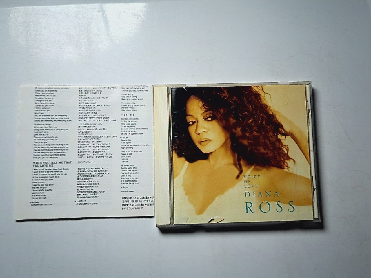Diana Ross – Voice Of Love (CD, 1996) Japan obi TOCP 50101